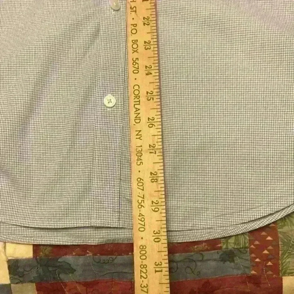 Calvin Klein men’s med dress shirt cool tech non-iron 100% cotton long sleeve - Picture 6 of 6